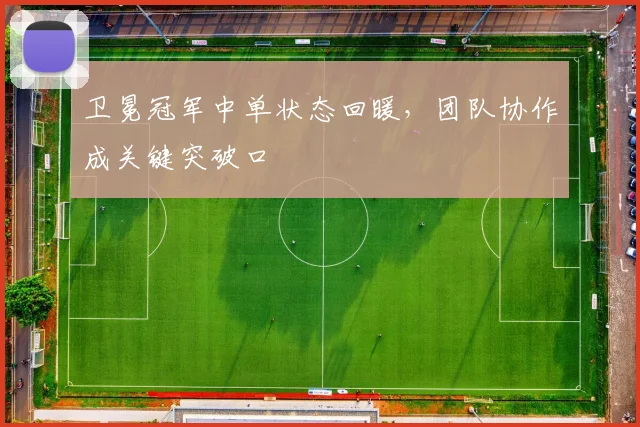 卫冕冠军中单状态回暖，团队协作成关键突破口